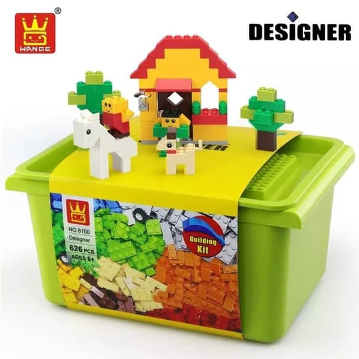 SUPER PROMO Mainan Anak Lego Panlos 8100 - Bricks Designer Box Container 625pcs