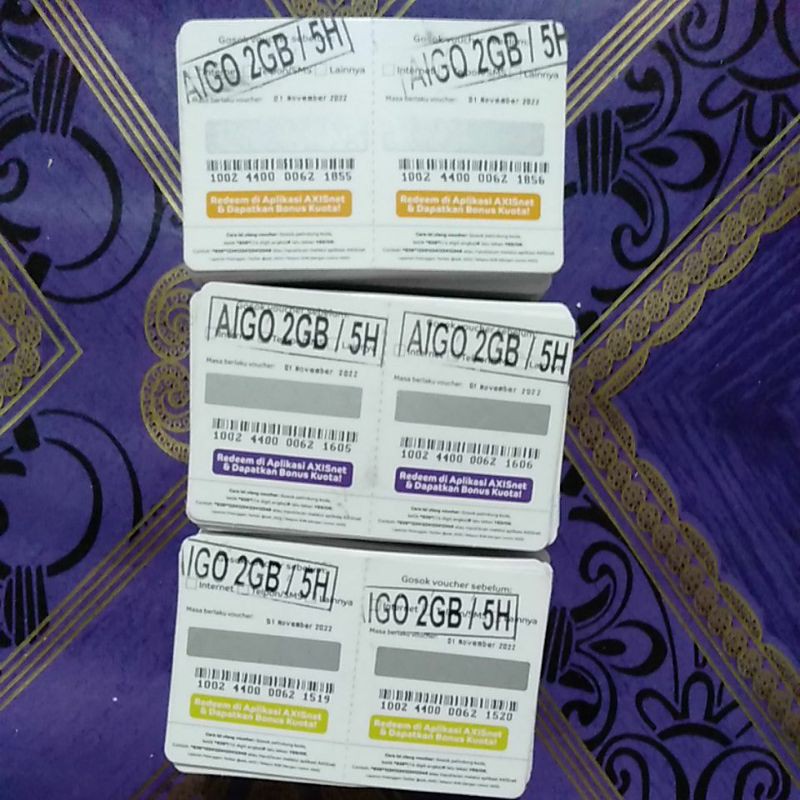 VOUCHER AXIS 2GB/5HARI