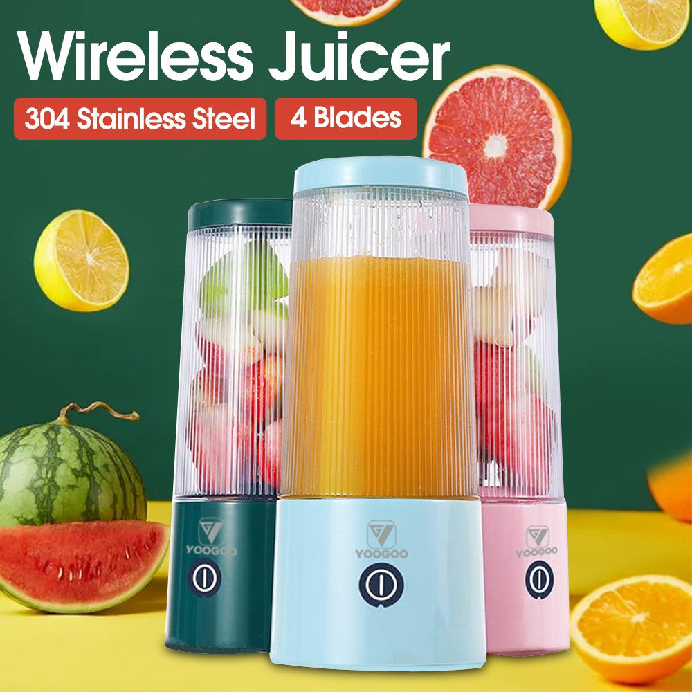 ORIGINAL 100% USB Electric Blender Mini Juicer Portable Blender  (3 Warna)