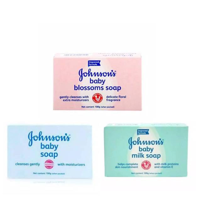 JOHNSON'S Baby Soap 100gr Sabun Batang | Shopee Indonesia