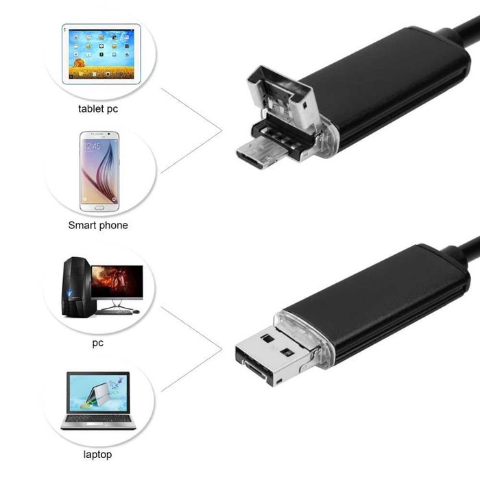 Kamera Endoscope HD Visual USB Earpick / Kamera THT 720P