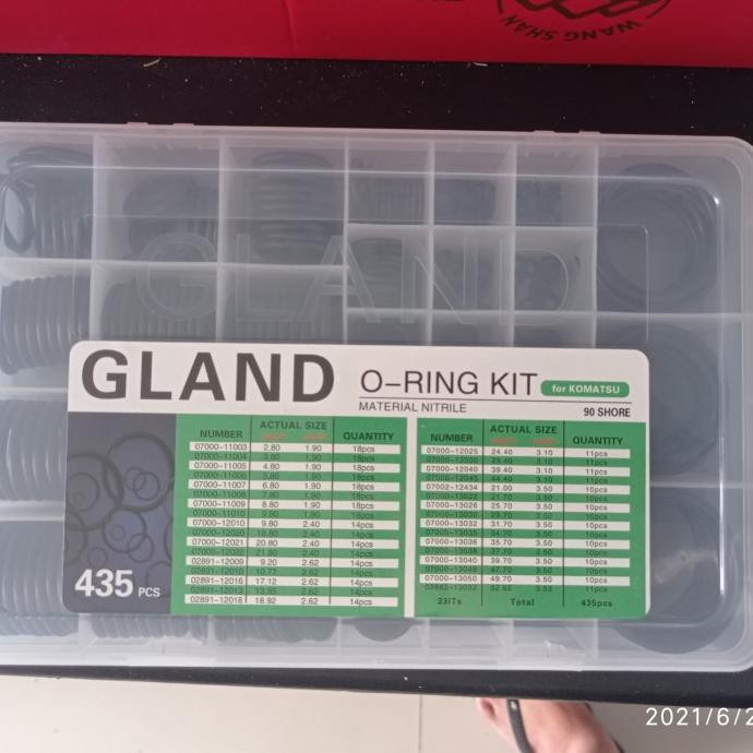 Oring Box Komatsu oring bok Komatsu PC