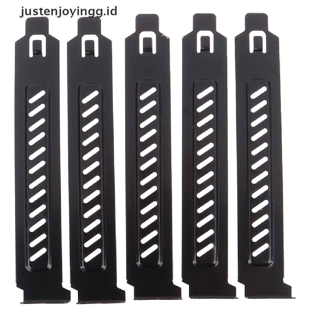 // justenjoyingg.id // 5x PCI Slot Cover Dust Filter Blanking Board Cooling Fan Dust Filter Ventilation ~