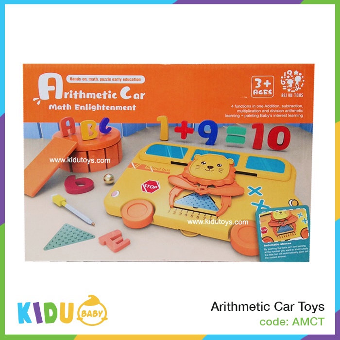 Mainan Anak Arithmetic Car Toys Kidu Baby