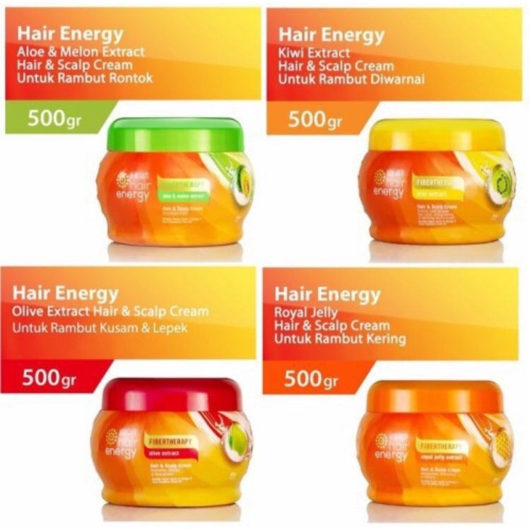 Makarizo Hair Energy  Creambath 500gr