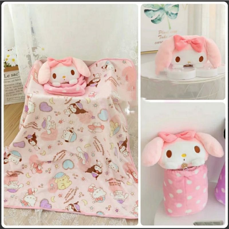 Balmut My Melody / Bantal My Melody / Selimut My Melody/ Bonmut My Melody