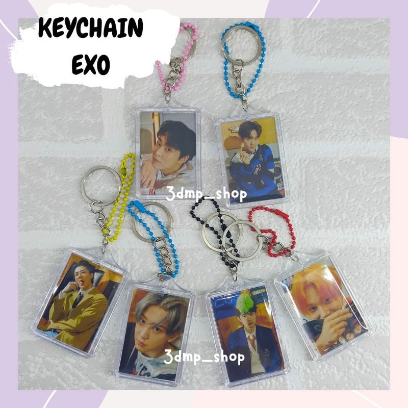 Gantungan kunci ganci keychain exo don't fight the feeling