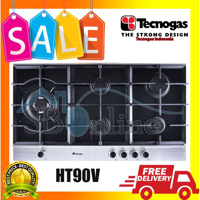 Tecnogas Kompor Tanam 5 Tungku HT90V