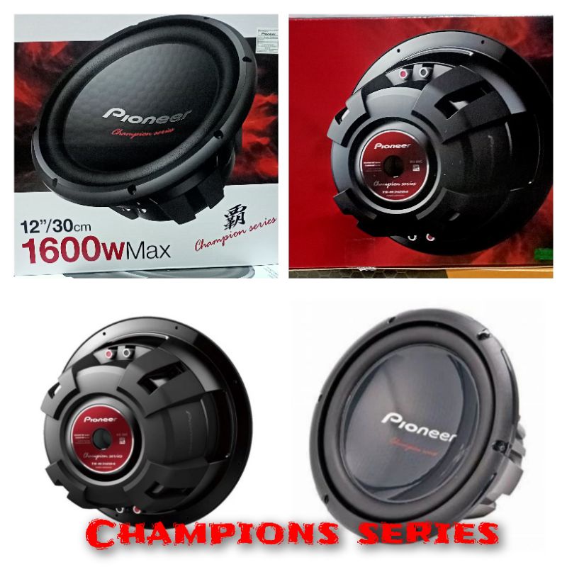 SUBWOOFER PIONEER 12 INCH CHAMPIONS SERIES TS-W312D4