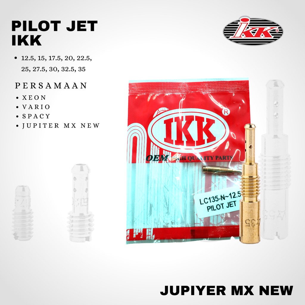 Pilot jet spuyer IKK xeon jupiter mx new Vario spacy