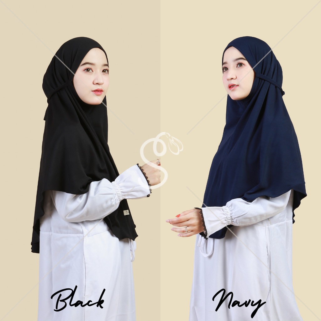 BERGO MARYAM JERSEY / JILBAB BERGO JERSEY /HIJAB BERGO JERSEY / BERGO TALI JERSEY / ADIBA INSTANT