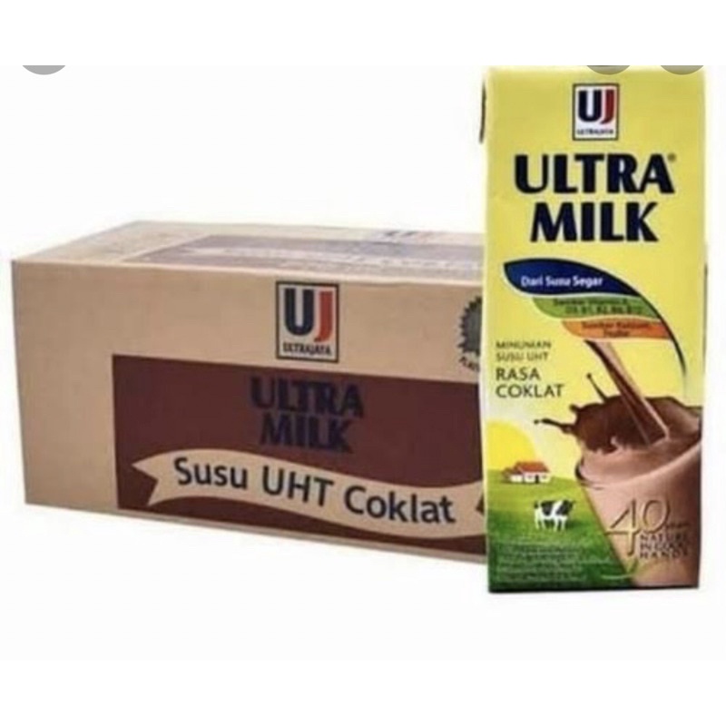 

SUSU ULTRA COKLAT 250 ml /karton