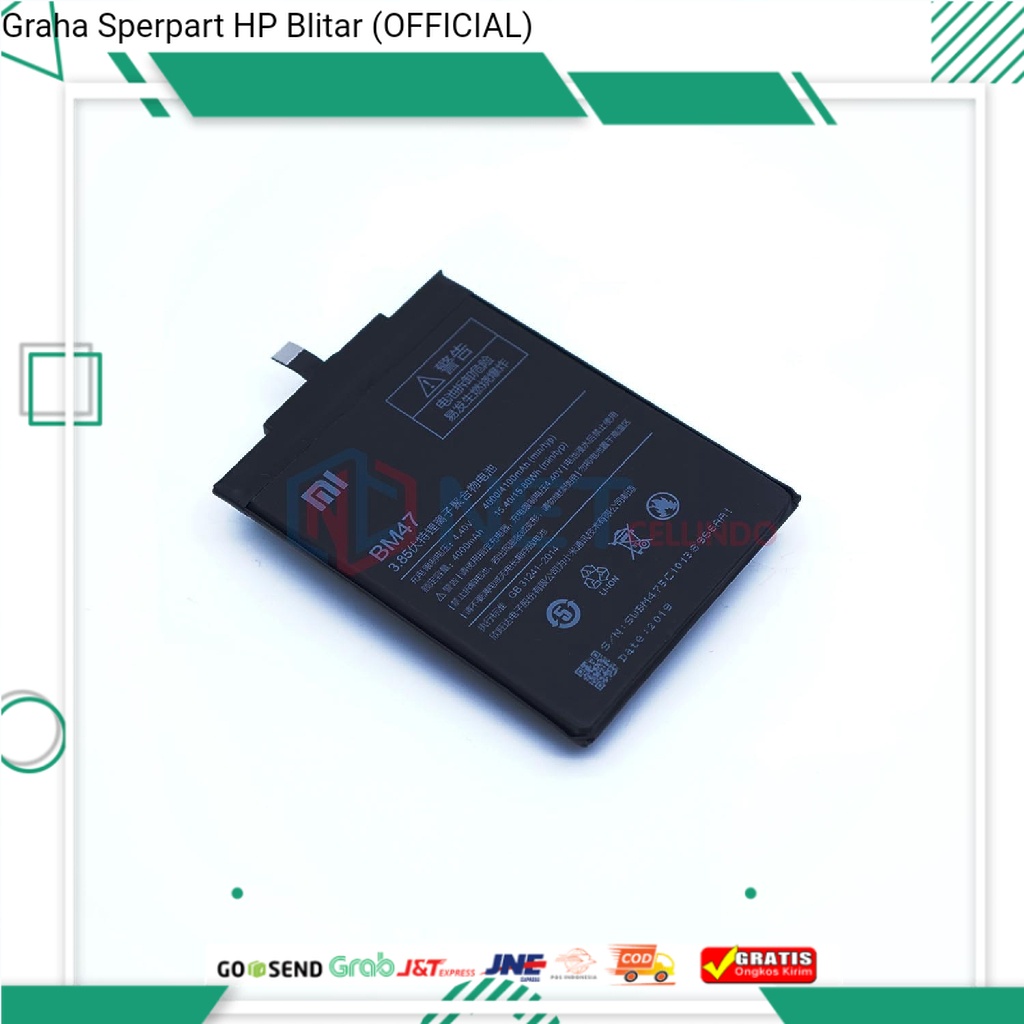 BATERAI / BATTERY / BATRE XIAOMI REDMI 3 / REDMI3 / BM47 ORI