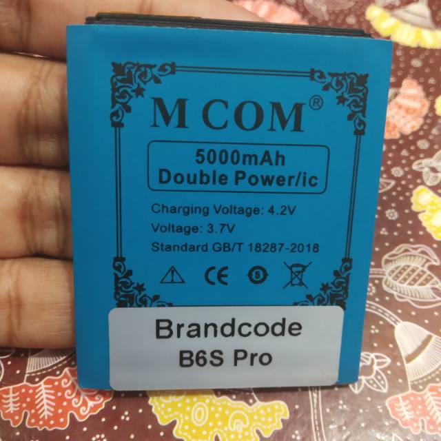 Baterai Brancode B6s Pro Battery Brandcode B6s Pro
