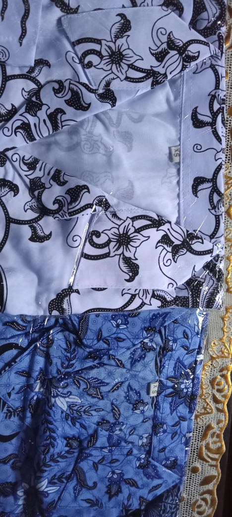 Seragam Batik Korpri Jumbo Lapis Puring Bahan Katun