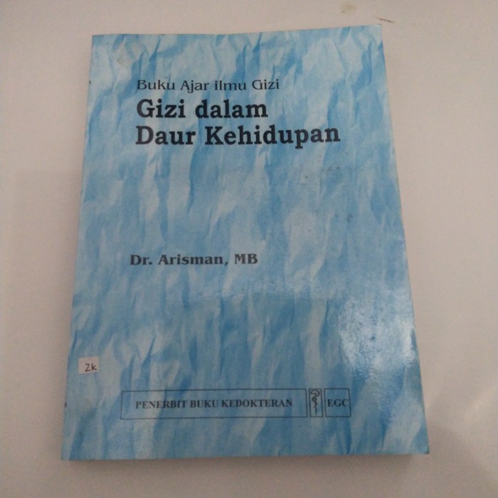 BUKU GIZI DALAM DAUR KEHIDUPAN