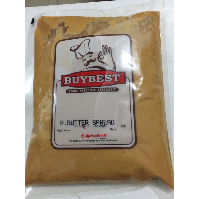 

Selai Peanut Butter Spread Mariza Bestbuy Topping Filling kacang 1 kg