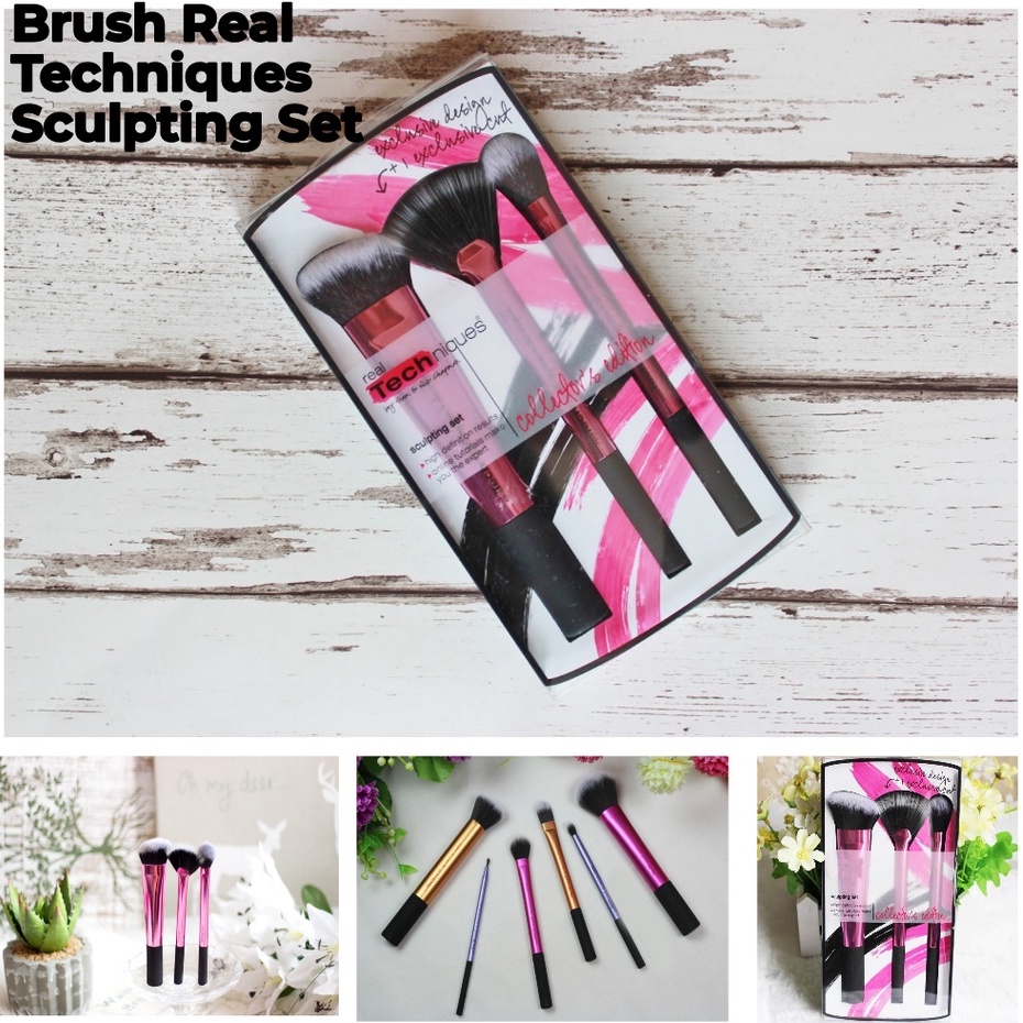 Trend-Brush Real Techniques Sculpting Set / Kuas Real Tech RT Sams Picks