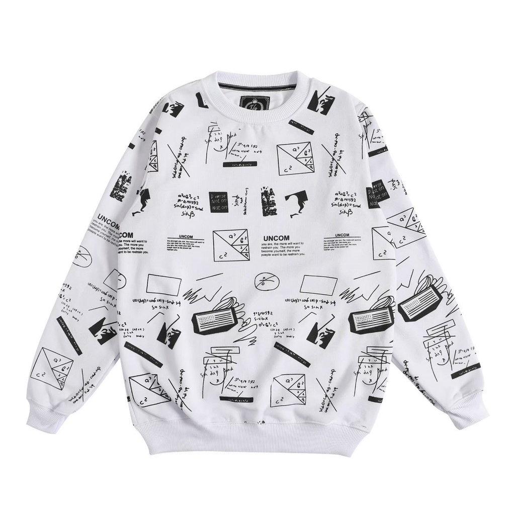 [BUY ONE GET ONE ]CASUAL CREWNECK PRINTING  / SWEATER DISTRO KUALITAS PREMIUM PREMIUM UNISEX