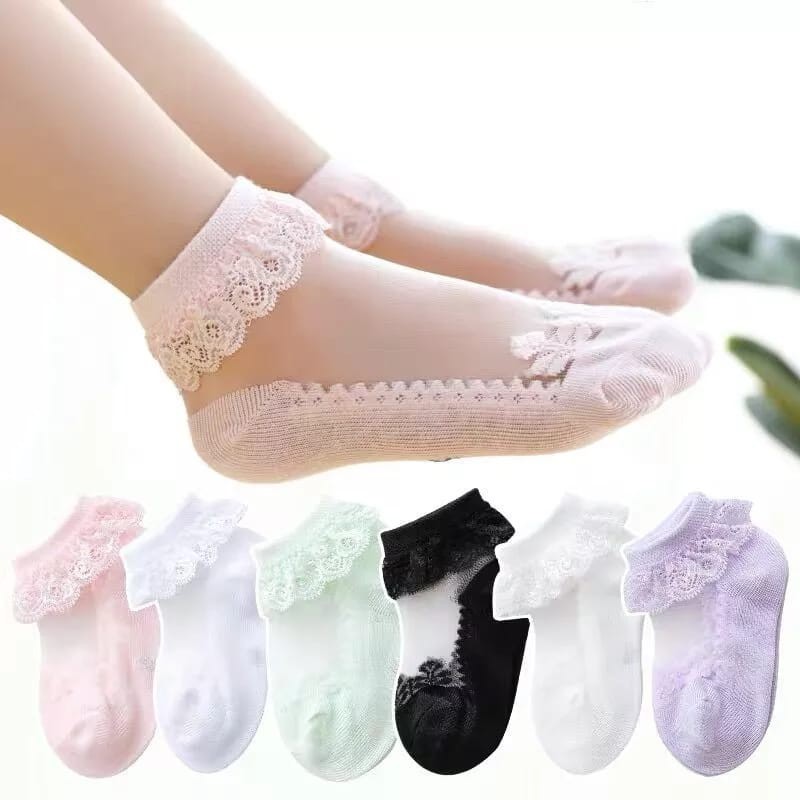 kaos kaki anak lucu kaos kaki renda kids socks kaos kaki murah