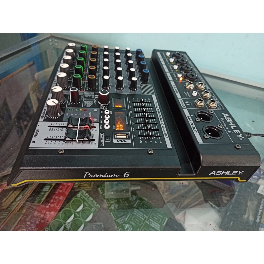 mixer ashley Premium6 / 6 channel original ashley ORI Soundcard