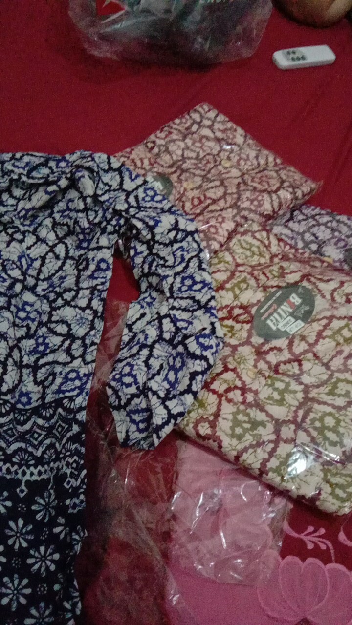 Jumbo Setelan Babydoll Celana Panjang Lengan Panjang