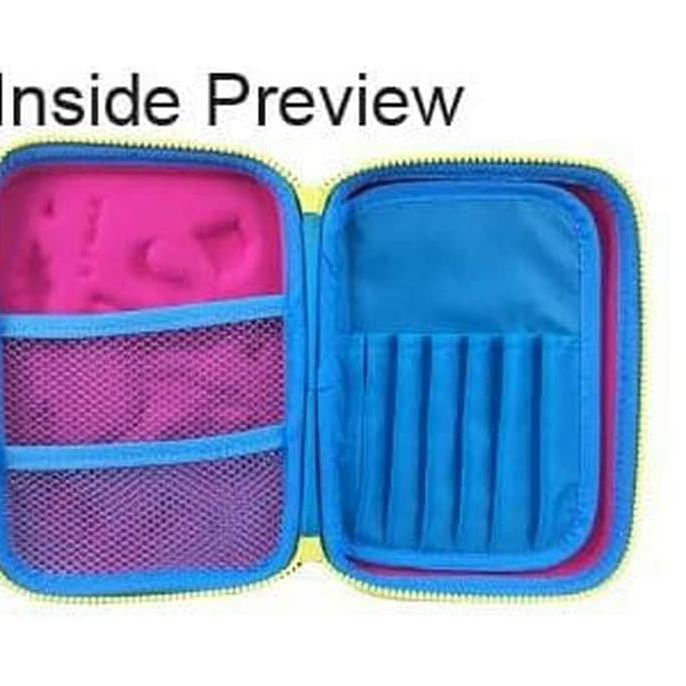 

Cuci gudang Tempat Pensil Anak Smiggle Look A Like Motif Timbul 3D Stok terbatas