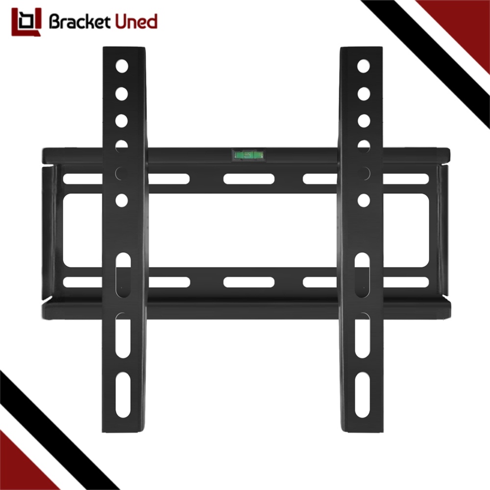 Braket Breket Bracket TV Monitor 32 24 22 20 19 17 TV LED LCD Tegak Fixed Super Slim Waterpass Import