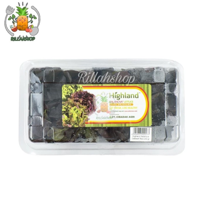 

Highland Selada Oakleaf Merah/Red Oakleaf 250g