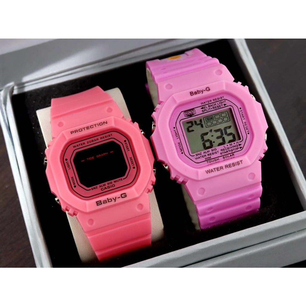 BISA COD✅ Jam tangan G shock dan BabyG Buy 1 get 1 free Box