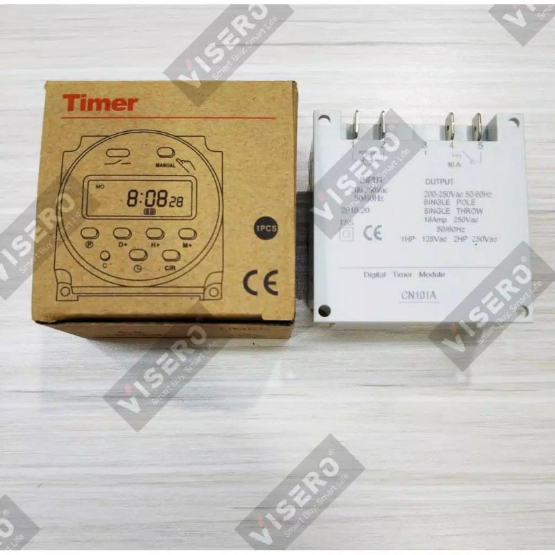 Digital Timer AC / Switch Timer AC Otomatis AC 220V 16A