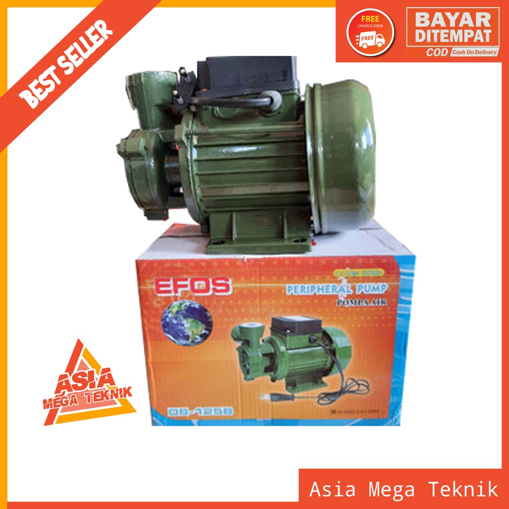 READYPompa Air Listrik DB 125B Pompa EFOS-Water Pump + Kabel (MANUAL)
