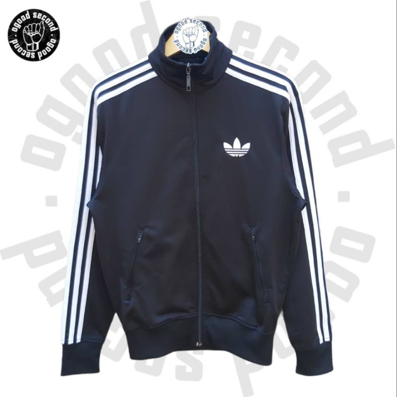 Jaket Tracktop Adid*s FireBird BW Size 85 Second Original