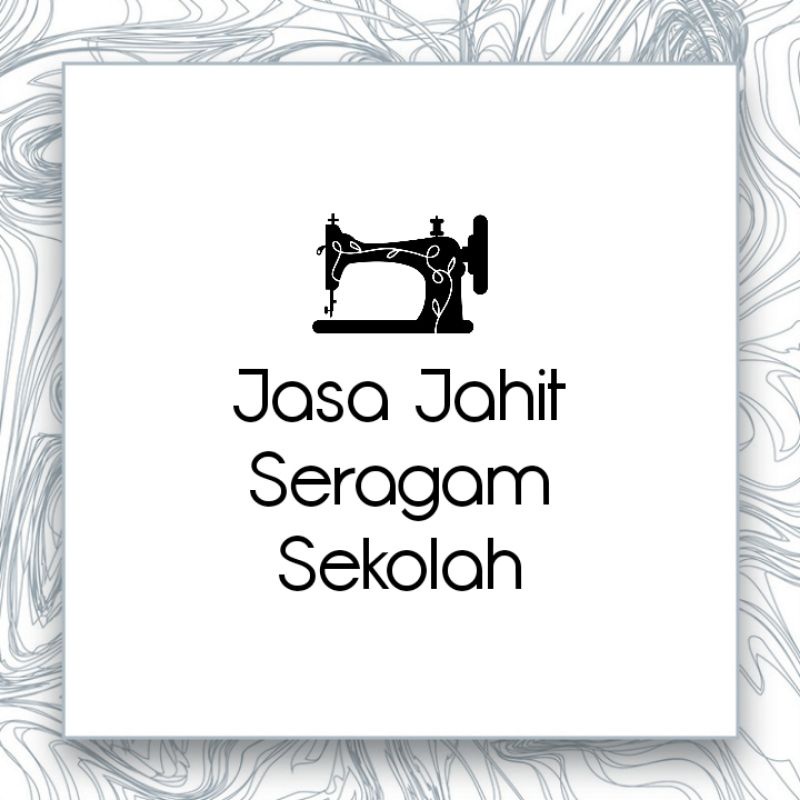 JASA JAHIT SERAGAM SEKOLAH/KUALITAS BUTIK/bergaransi