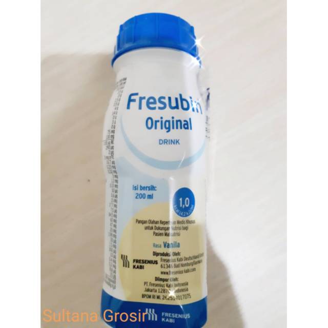 

Fresubin drink 200 ml.-minuman Suplemen sehat-Minuman kesehatan