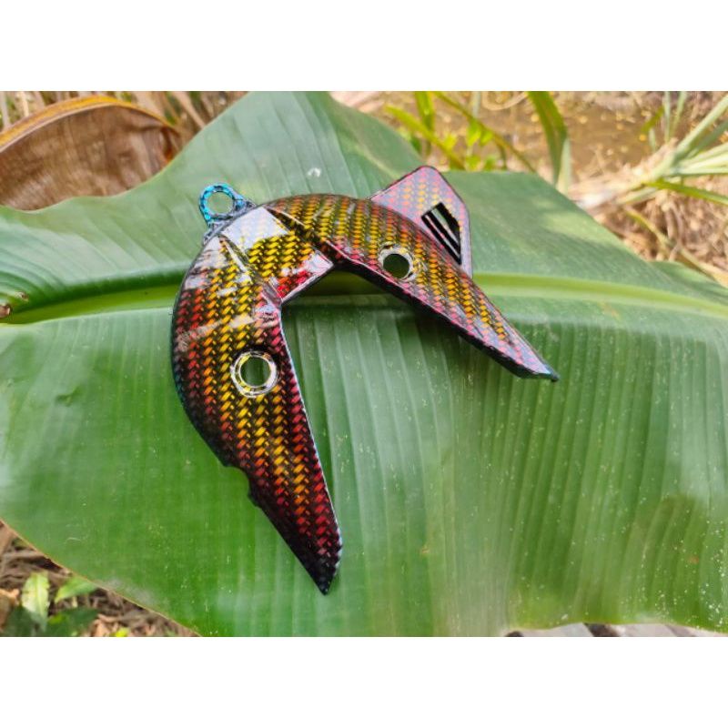 Tutup keong cvt karbon two-tone beat Scoopy Vario 110fi 2015_2019