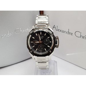 Dijual JAM TANGAN ALEXANDRE CHRISTIE AC6410 BLACK ORIGINAL Diskon