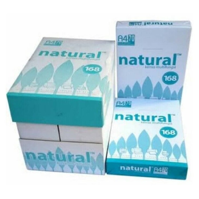 

KERTAS HVS F4 70Gram NATURAL - FOLIO PRINT DAN FOTOCOPY