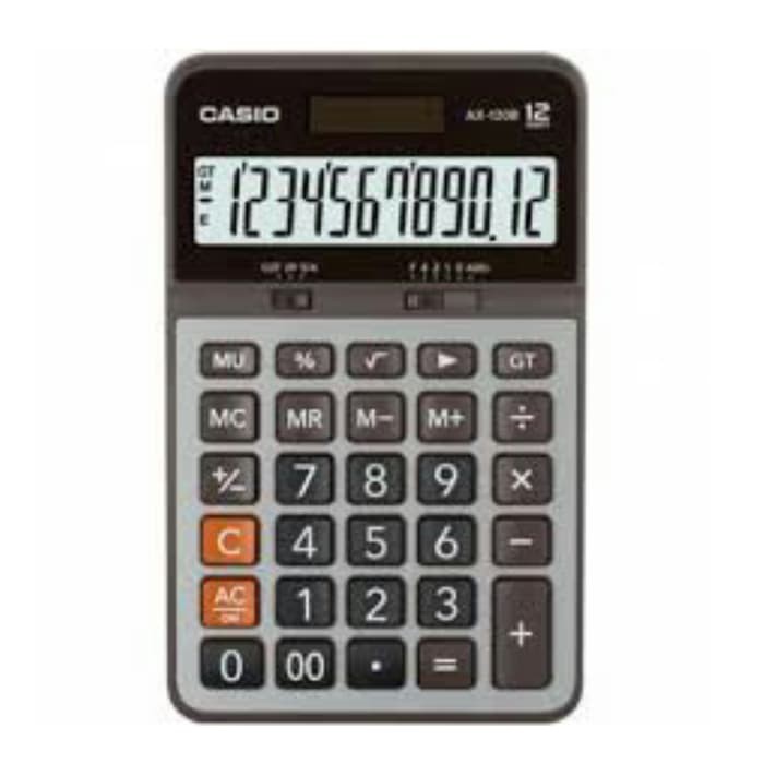 

Casio AX-120 - Kalkulator Meja