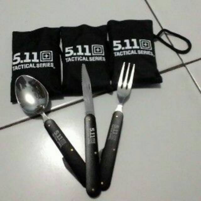 Sendok, Garpu, Pisau Tactical Series 5.11