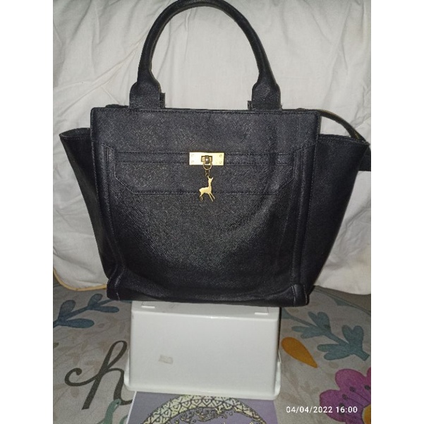 Black Martine Sitbon Tas Sling