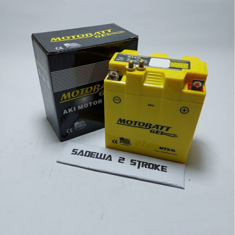AKI MOTOBATT GEL MTX3L