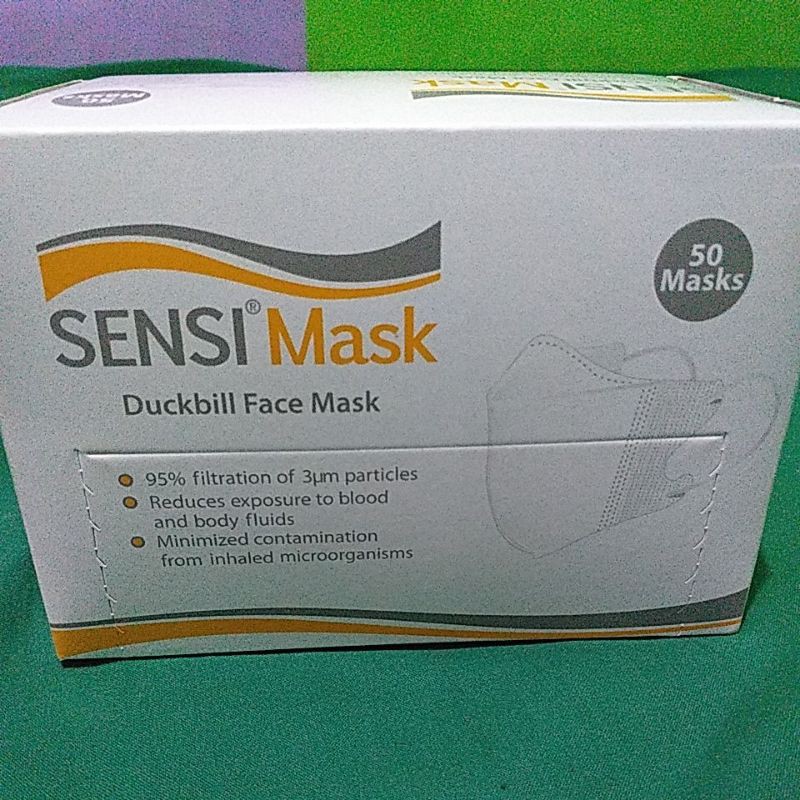 SENSI MASK DUCKBILL FACE MASK 50's