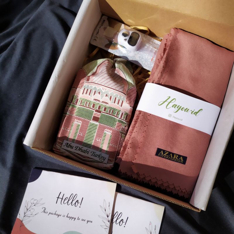 

GIFT BOX SET A/ HADIAH UALANG TAHUN/ KADO ULANG TAHUN/ KADO HARI IBU/ KADO HARI GURU/ GIFT BOX LEBARAN/ HAMPERS/ KADO PERNIKAHAN/ HADIAH WISUDA/ HADIAH SIDANG/ HAMPERS LEBARAN/ HADIAH/ KADO UNIK/ SET ALAT SHALAT