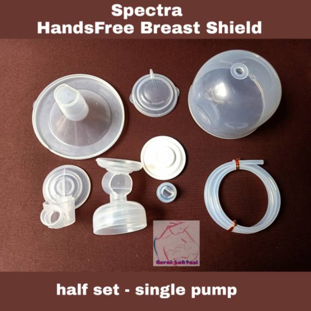 HALF SET - SPECTRA HANDS FREE BREAST SHIELD SINGLE PUMP