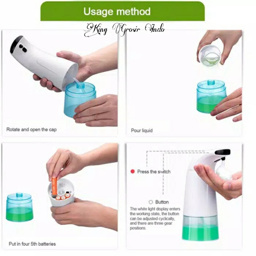 Dispenser Sabun Otomatis / Automatic Soap Dispenser