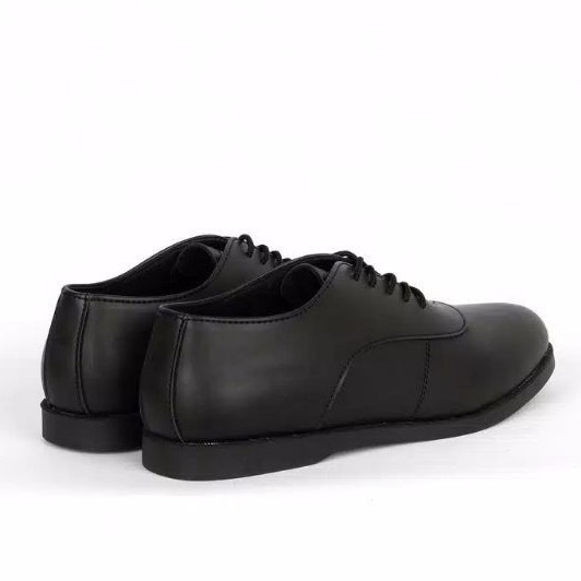 MORNINGBELL | Sepatu Formal Pantofel Pria Hitam Tali Kerja Kantor Kuliah Fashion caddies