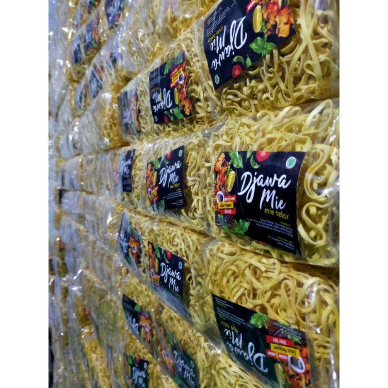 DJAWA MIE TELUR tanpa bumbu, ada mocaf nya