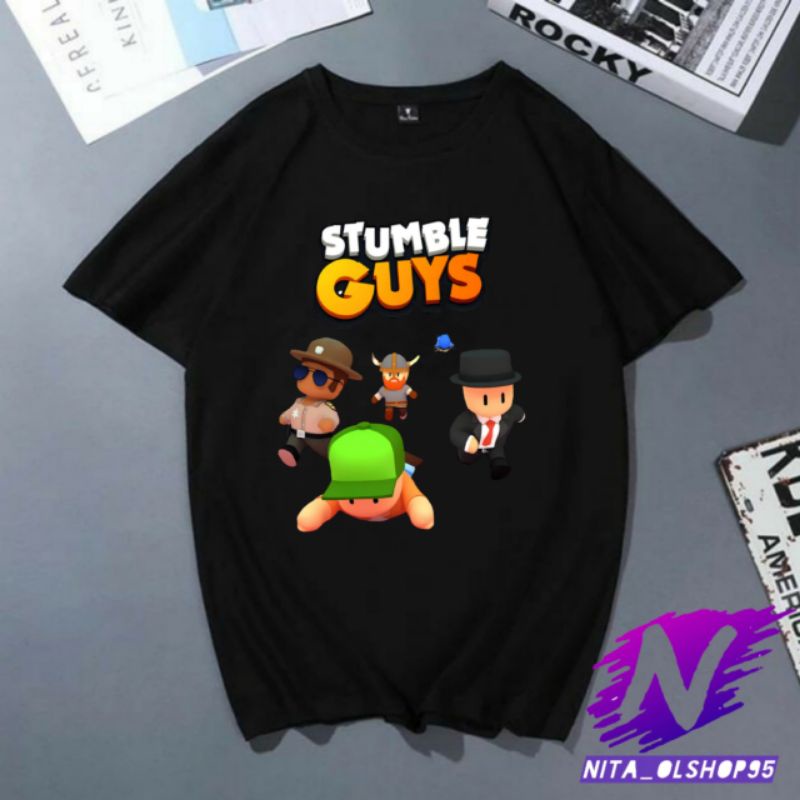 kaos anak stumble guys terbaru baju stumble guys