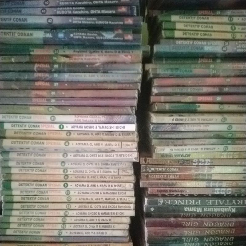 komik detektif conan spesial cabutan